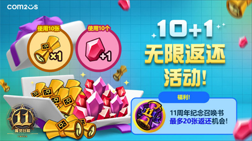 《魔灵召唤》上线11周年纪念大规模活动开启!